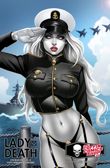 Lady Death: Enchantments #1 - Navy Birthday Edition