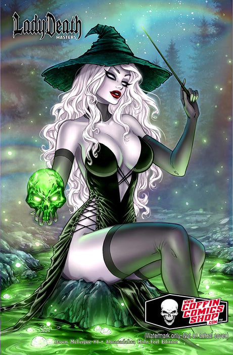 Lady Death: Masters - Dawn McTeigue #1 Abracadabra Holo-Foil Edition