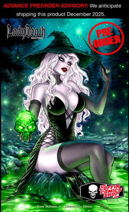 Lady Death: Masters - Dawn McTeigue #1 Abracadabra Edition
