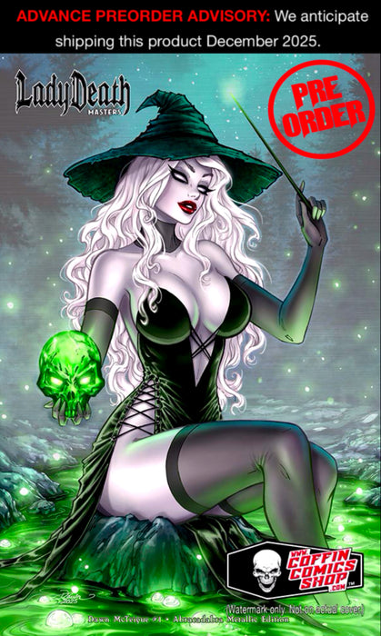 Lady Death: Masters - Dawn McTeigue #1 Abracadabra Metallic Edition