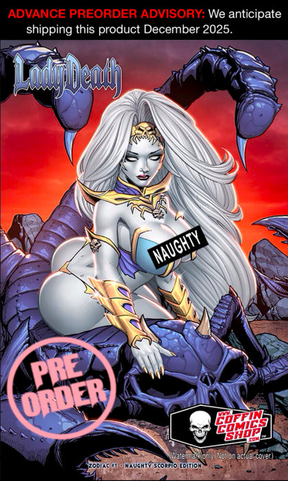 Lady Death: Zodiac #1 - Naughty Scorpio Edition