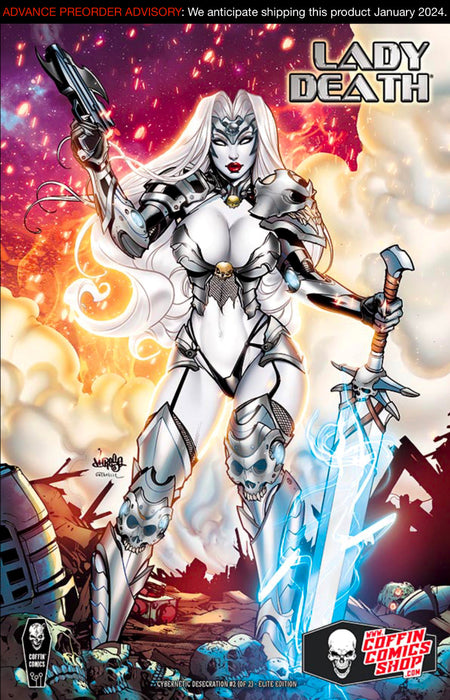 Lady Death: Cybernetic Desecration #2 (of 2) - Comic Shop Elite Edition (Wholesale - 5.99)