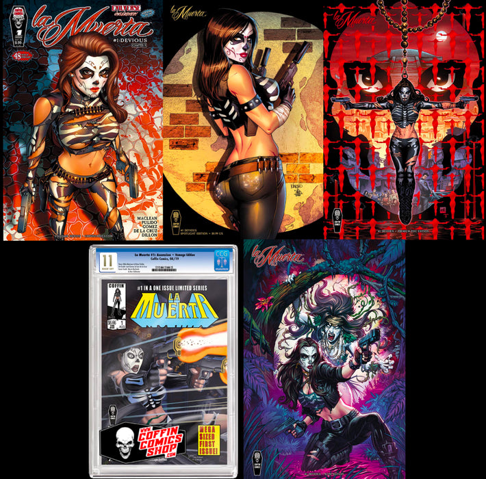 La Muerta: Devious - Comic Shop Market Set