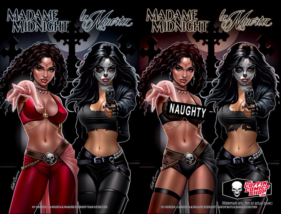 La Muerta: Nemesis #1 - La Muerta & Madame Midnight Team Up 2-Book Set