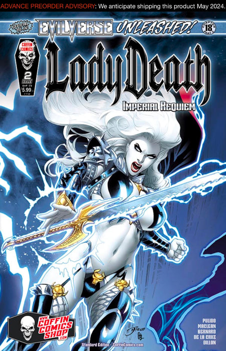 Lady Death: Imperial Requiem #2 (of 2) - Comic Shop Standard Edition