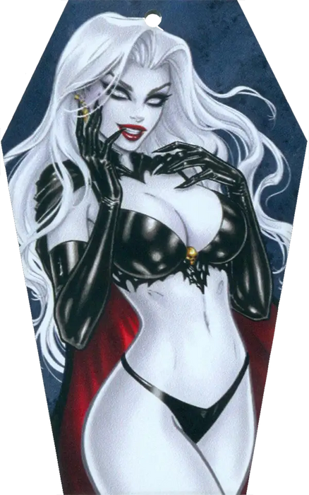 Lady Death 2025 Holiday Casket Ornament #1