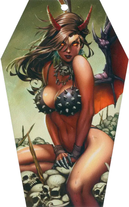 Hellwitch 2025 Holiday Casket Ornament