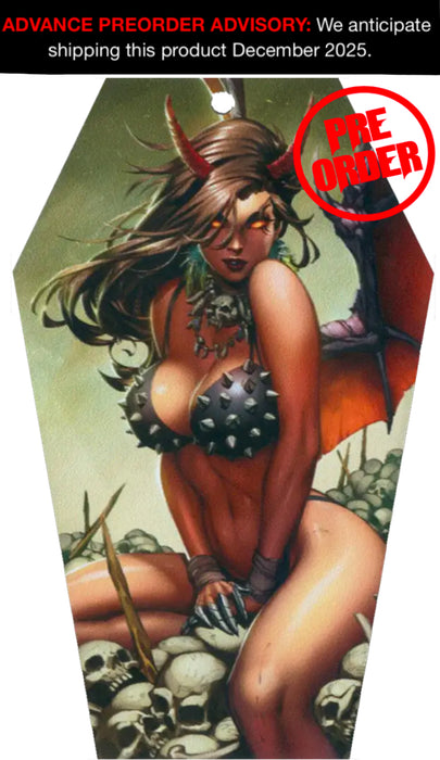 Hellwitch 2025 Holiday Casket Ornament