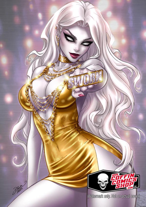 Lady Death: Dawn McTeigue Swornfest 2026 Metallicard