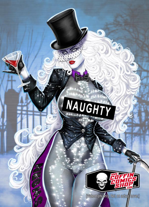 Lady Death: David Harrigan Naughty Swornfest 2026 Metallicard