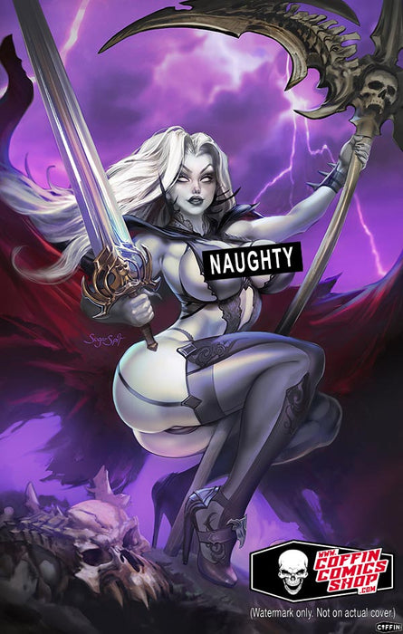 Lady Death: Death Knight Naughty 11x17" Print