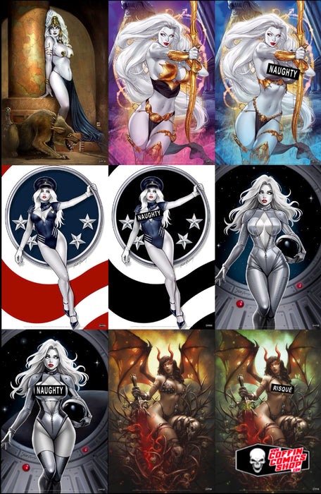 Coffin Comics: Season's Seductions 2025 11x17" Print Set