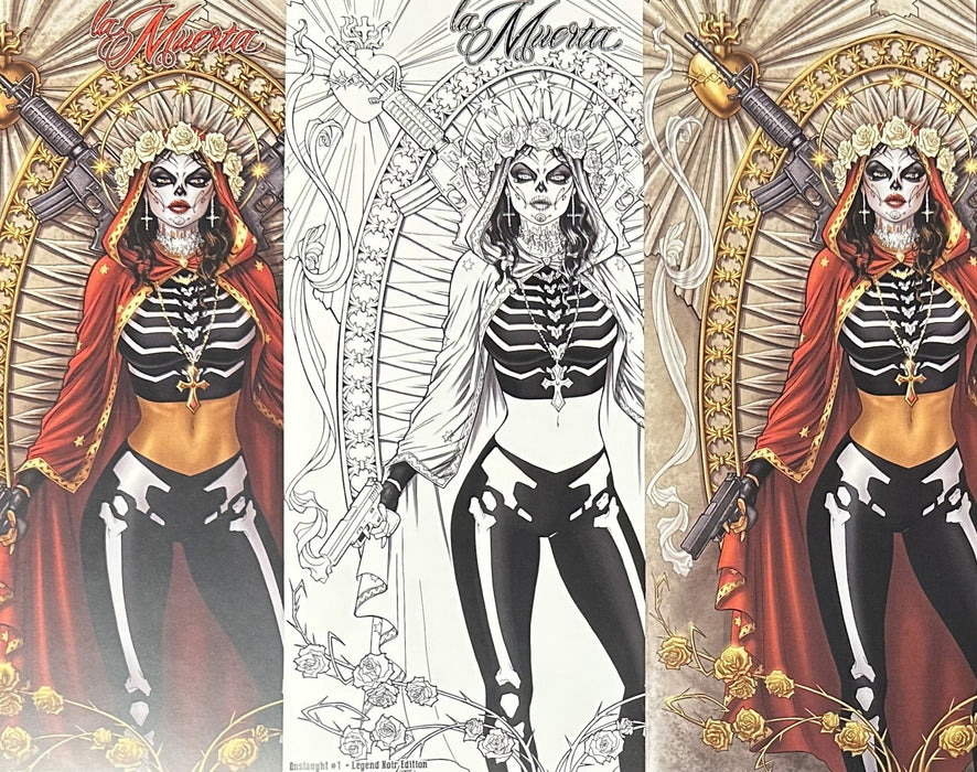 La Muerta: Onslaught #1 - Legend 3-Book Set (LOW #4) - Catacomb 7/23