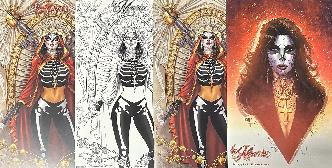 La Muerta: Onslaught #1 - Legend 4-Book Set (Catacomb 7/9)