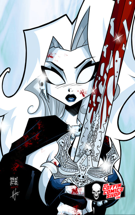 Lady Death: Reckoning Silver 11x17" Print