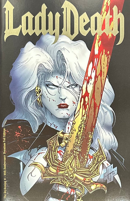 Lady Death: The Reckoning #1 - 25th Anniversary Gold Foil Edition