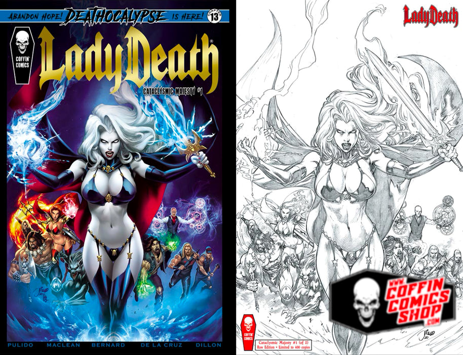 Lady Death: Cataclysmic Majesty - Premiere / Raw Bundle