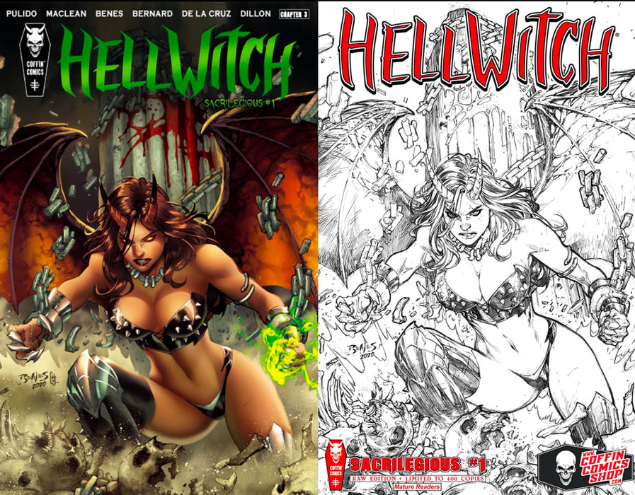 Hellwitch: Sacrilegious - Premiere / Raw Bundle