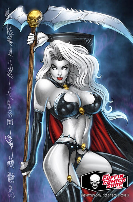 Lady Death: Instant 2024 11x17" Print (BP Edition Print!) - Tomb Treasures 12/3