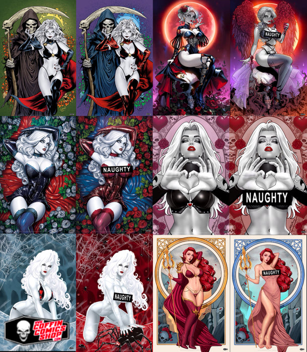 Coffin Comics: Darkest Valentine's / F13 2026 11x17" Print Set