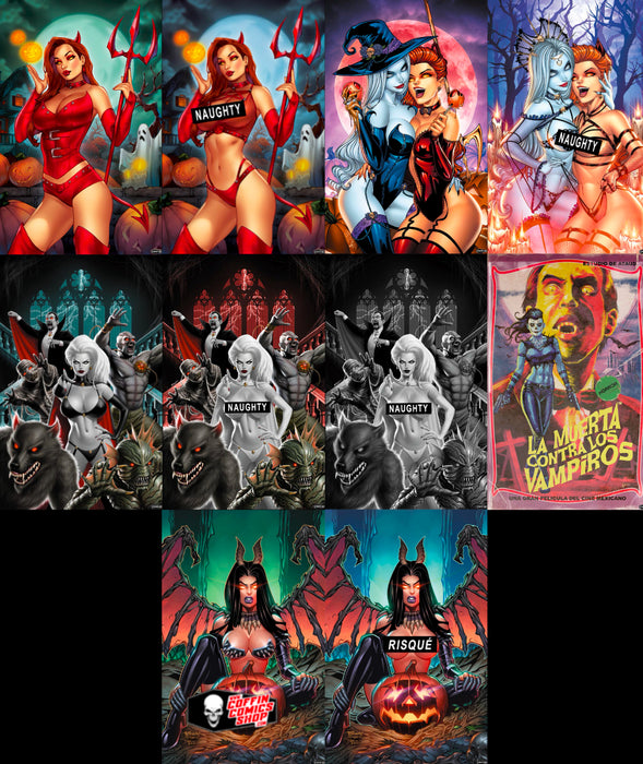 Coffin Comics: All Hallows Evil 2024 11x17" Print Set