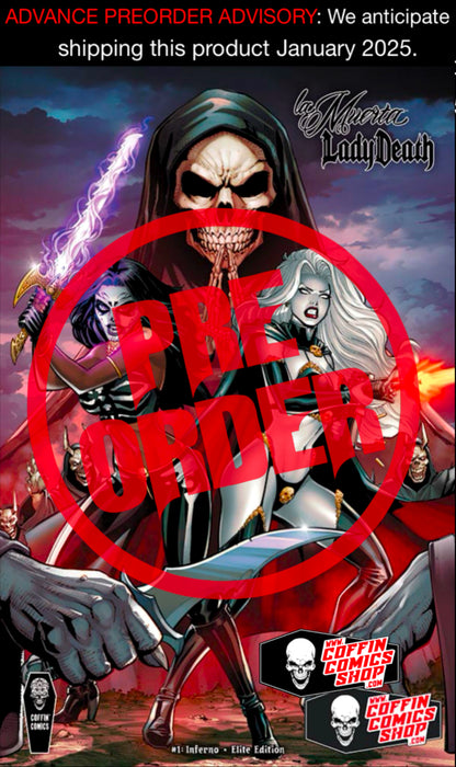 La Muerta / Lady Death #1: Inferno - Comic Shop Elite Edition (Wholesale 9.99)