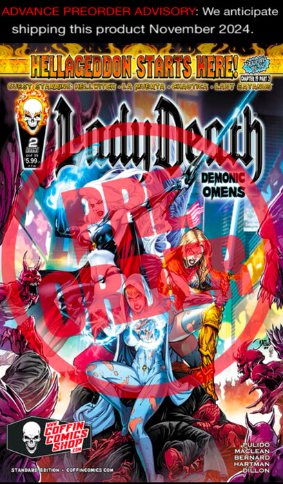 Lady Death: Demonic Omens #2 (of 2) - Comic Shop Standard Edition