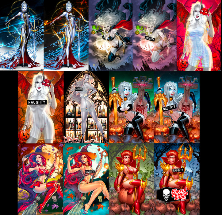 Coffin Comics: Hallowfiend Spooktacular 2024 11x17" Print Set