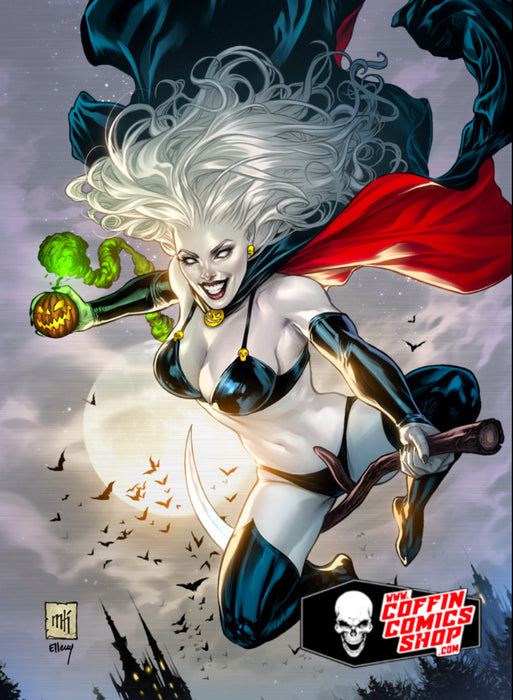 Lady Death: Night Flight Metallicard