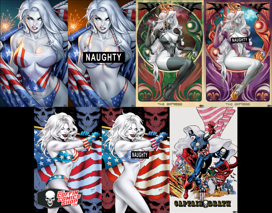 Lady Death: America's 250th 11x17" Print Set