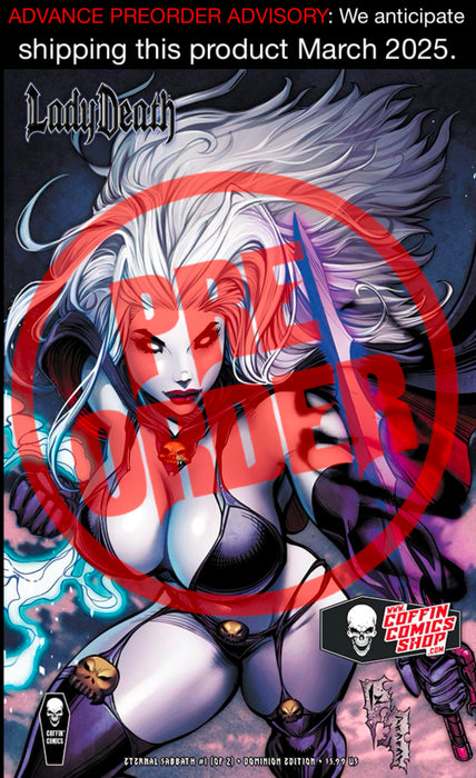 Lady Death: Eternal Sabbath #1 (of 2) - Comic Shop Dominion Edition