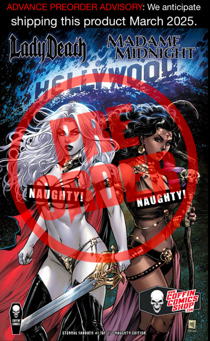 Lady Death: Eternal Sabbath #1 (of 2) - Comic Shop Naughty Edition