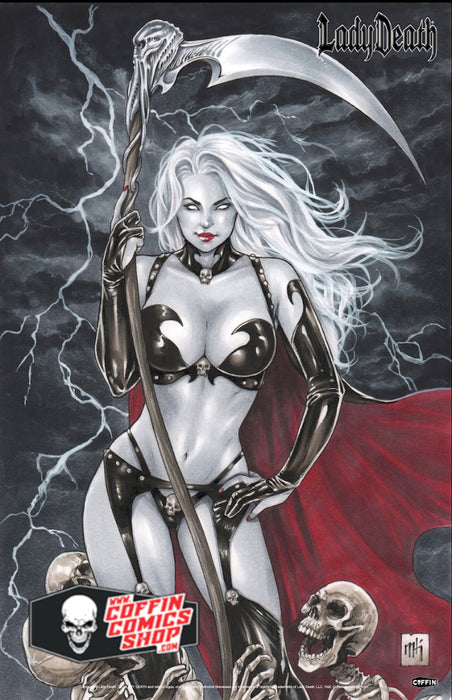 Lady Death: Retribution Mike Krome Commission 11x17" Print