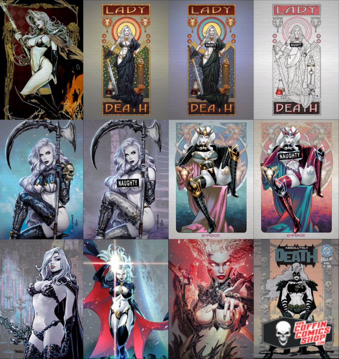 Lady Death: Comic-Con International 2026 Metallicard Set