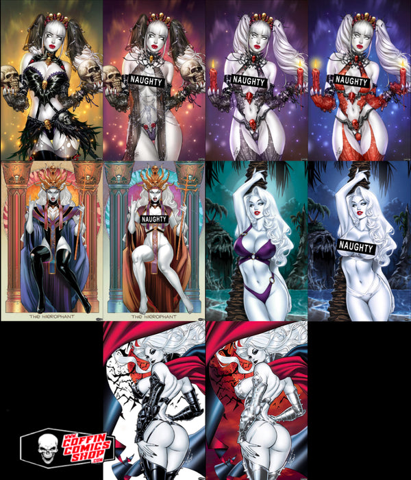 Coffin Comics: Sensual Sizzlers 2026 11x17" Print Set