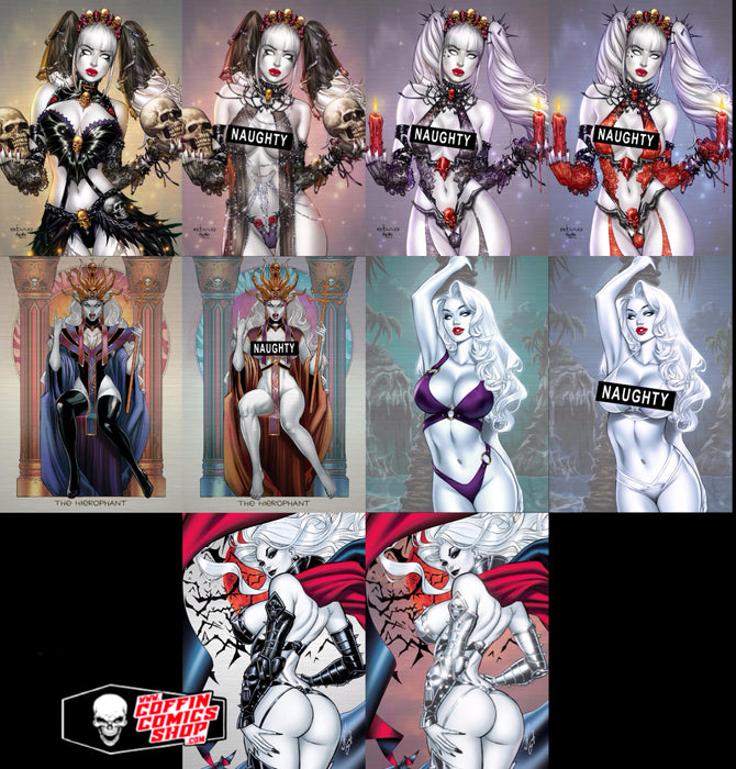 Coffin Comics: Sensual Sizzlers 2026 Metallicard Set