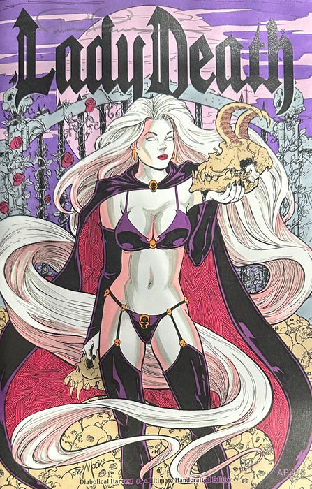 Lady Death: Diabolical Harvest #1 - Ultimate Handcrafted Edition (Artist Proof #4) - Catacomb 11/21