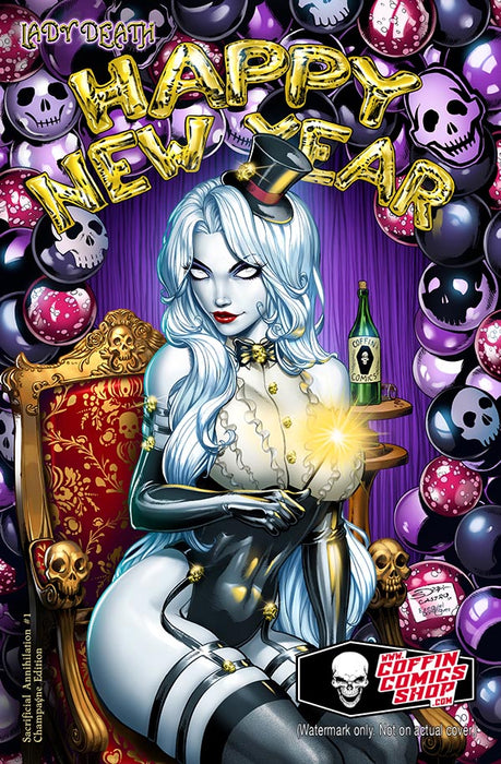 Lady Death: Sacrificial Annihilation #1 - Champagne Edition