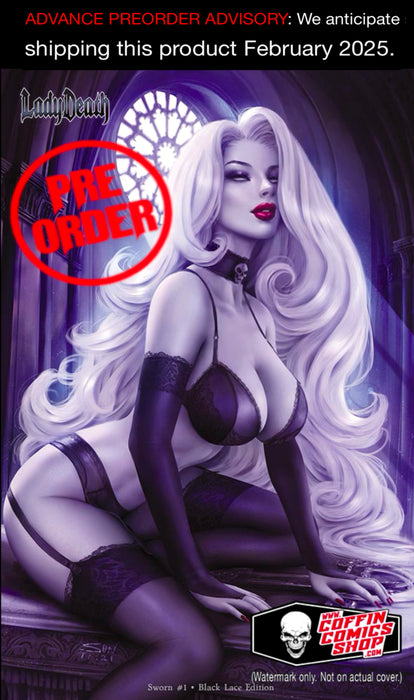 Lady Death: Sworn #1 - Black Lace Edition (BP Edition!)