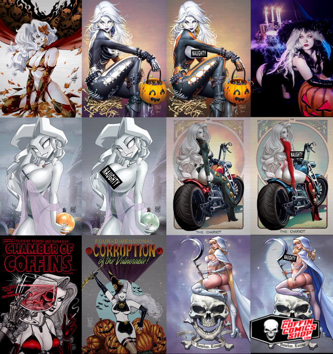 Coffin Comics: It's Halloween Metallicard Set
