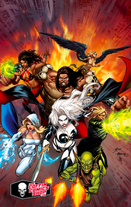 Lady Death: Hellraiders 11x17" Print