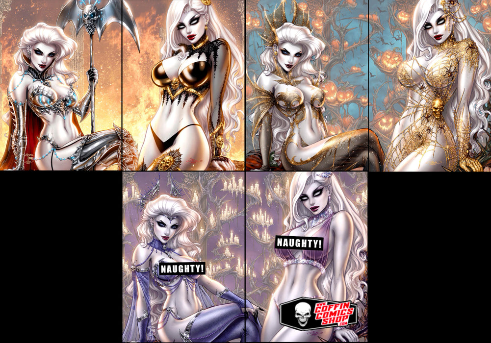 Coffin Comics: Black Gala 2026 Metallicard Set