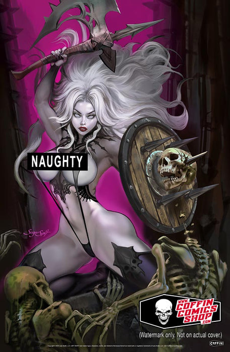 Lady Death: Naughty Savagery 11x17" Print