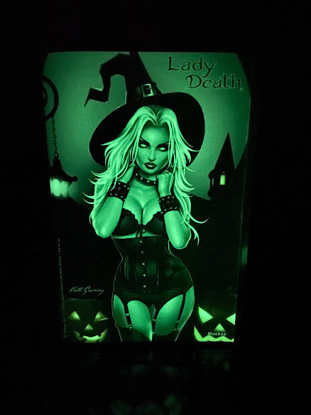 Lady Death: All Hallows Evil #1 - Keith Garvey Glow-in-the-Dark Edition