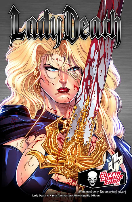 Lady Death #1 - 30th Anniversary Alive Metallic Edition