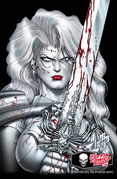 Lady Death #1 - 30th Anniversary Chrome Edition