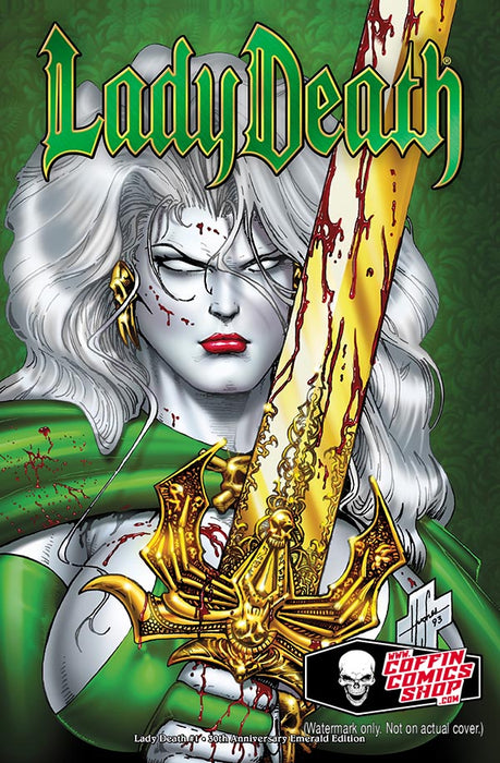 Lady Death #1 - 30th Anniversary Emerald Edition