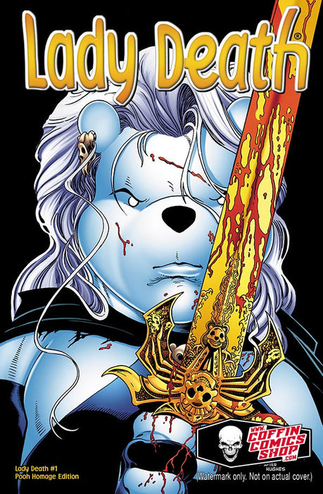 Lady Death #1 - Pooh Homage Edition (BP Edition!) - Catacomb 5/9