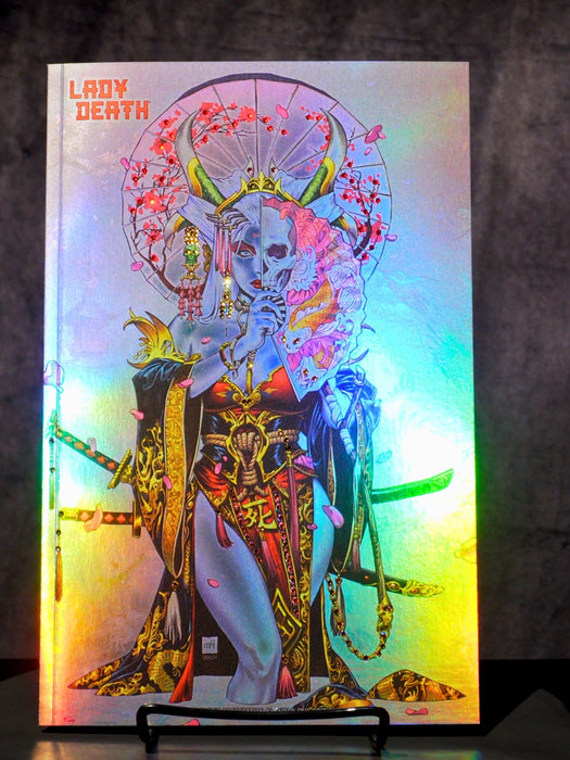 Lady Death: Cybernetic Desecration - Holo-Foil Edition - Mega Jeweled Copy!