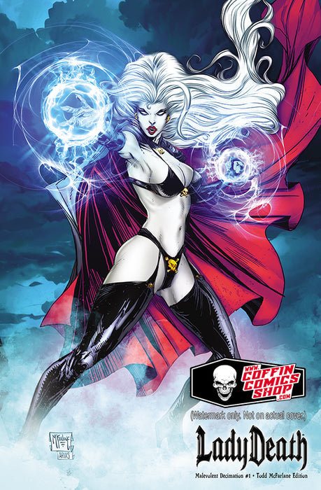 Lady Death: Malevolent Decimation #1 - Todd McFarlane Edition (BP Edition!) - Tomb Treasures 12/17